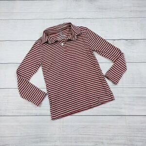 2/3 Crewcuts Striped Long Sleeve Polo Shirt